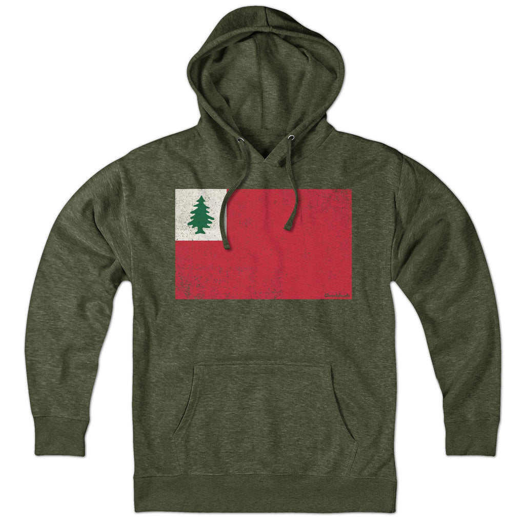 Vintage New England Flag Hoodie product image 3