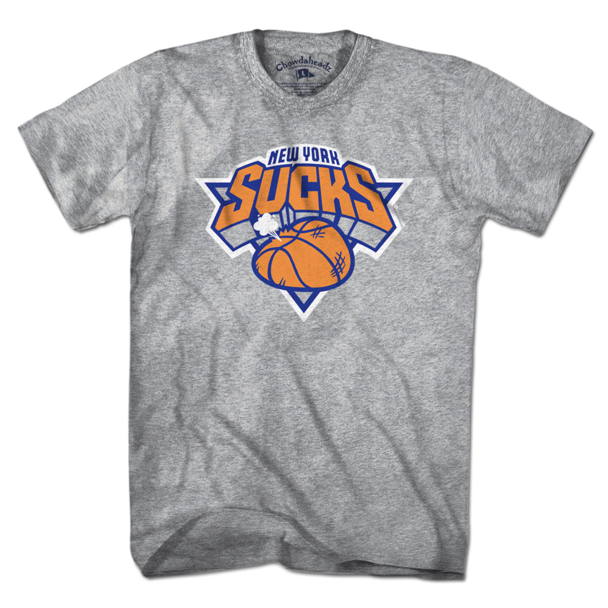 New York Sucks Basketball T-Shirt product image 1