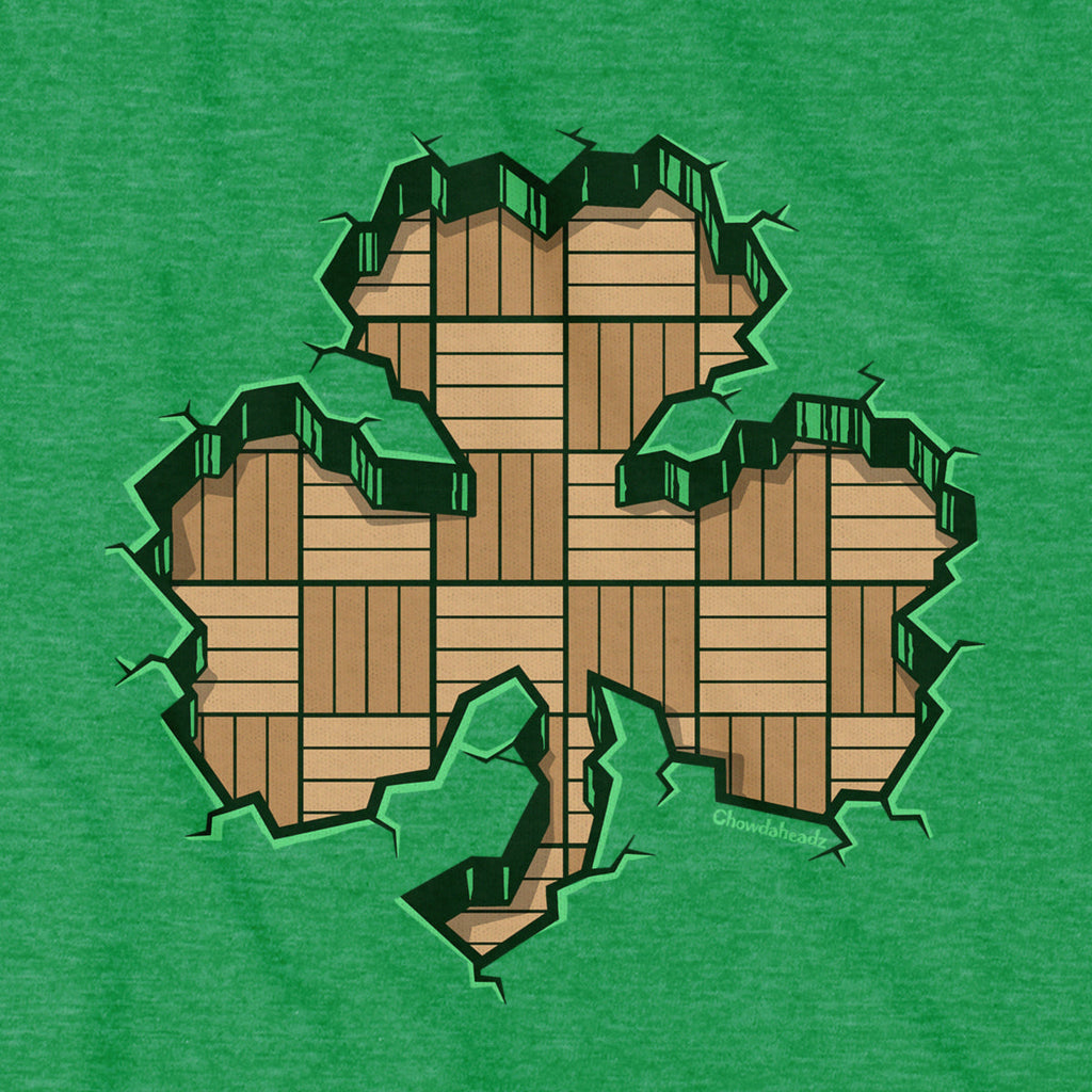 Smashed Shamrock Parquet T-Shirt product image 2