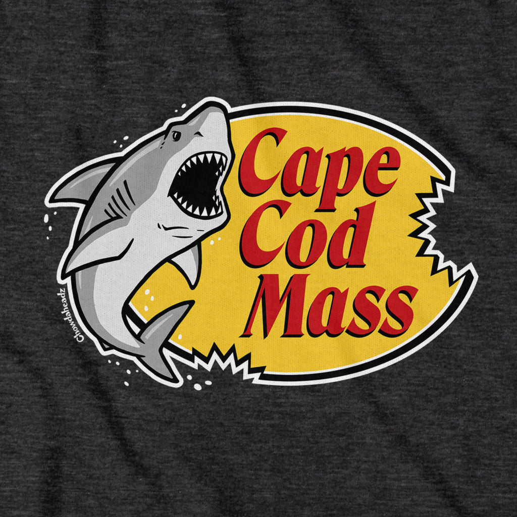 Cape Cod Mass Shark Logo T-Shirt product image 10