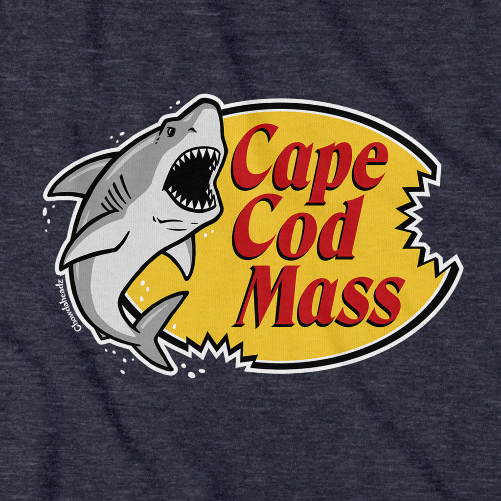 Cape Cod Mass Shark Logo T-Shirt product image 14