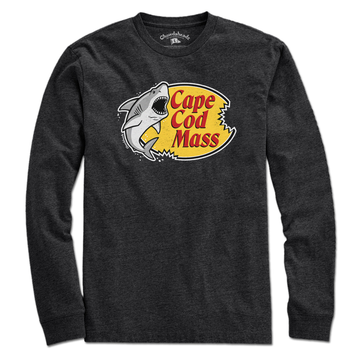 Cape Cod Mass Shark Logo T-Shirt product image 11