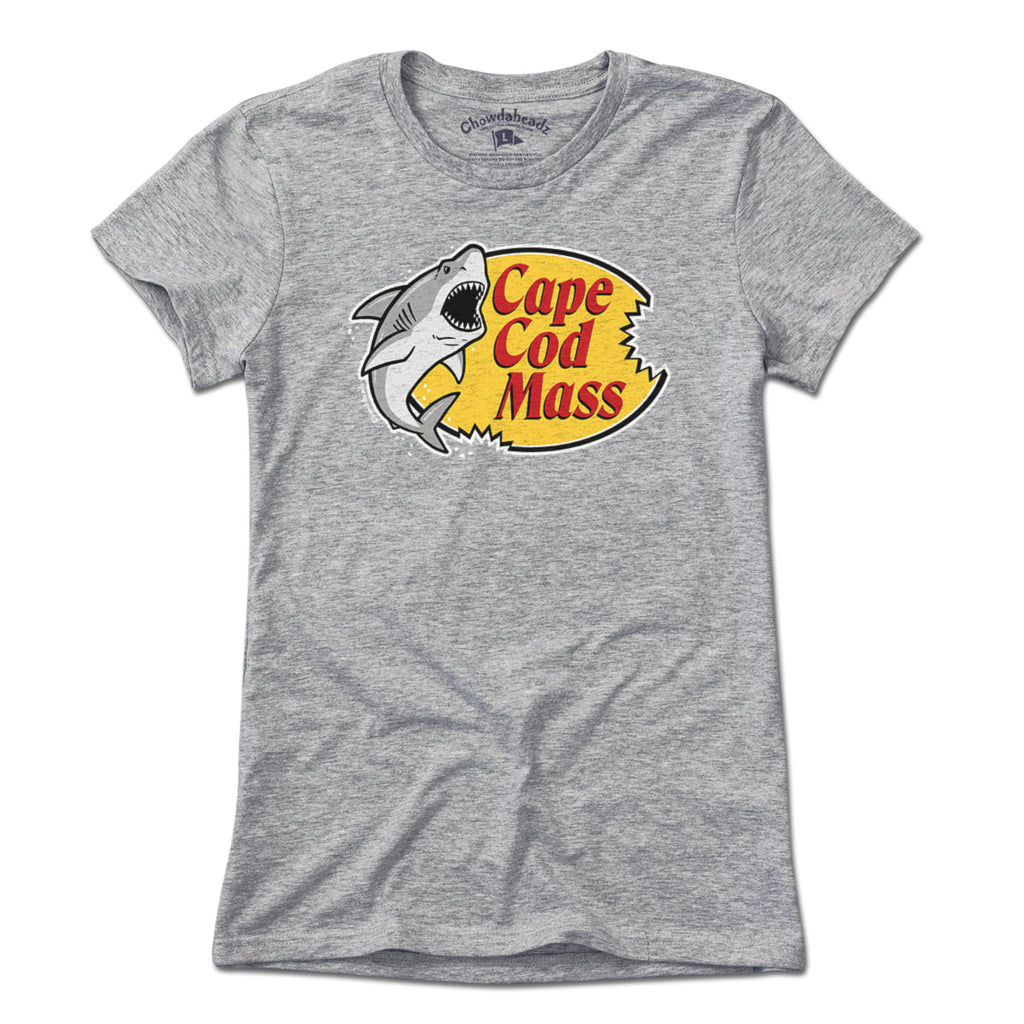 Cape Cod Mass Shark Logo T-Shirt product image 4