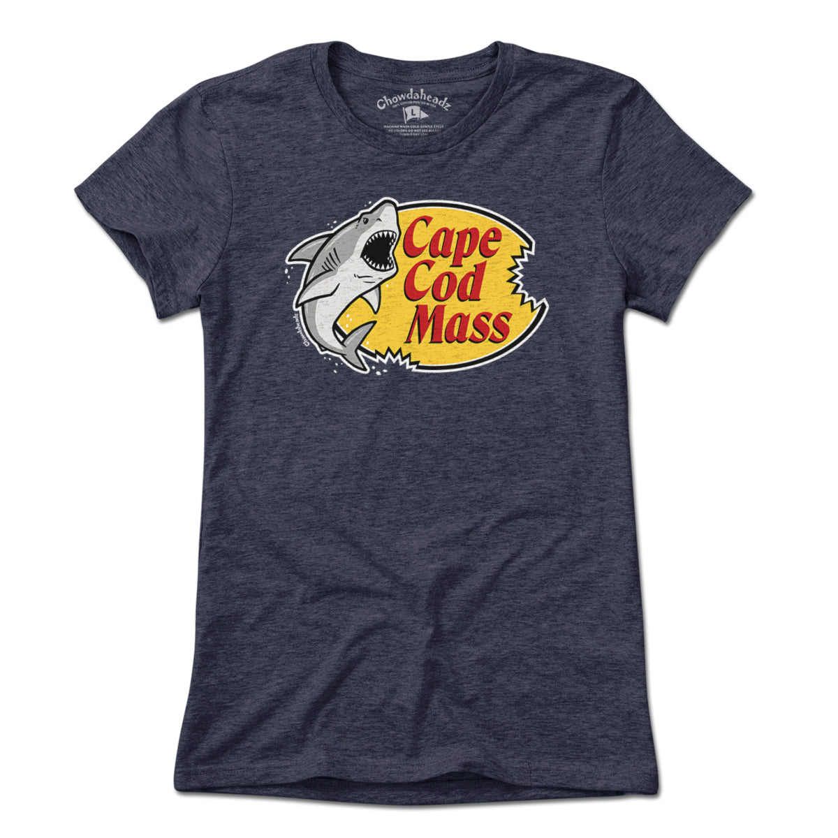 Cape Cod Mass Shark Logo T-Shirt product image 15