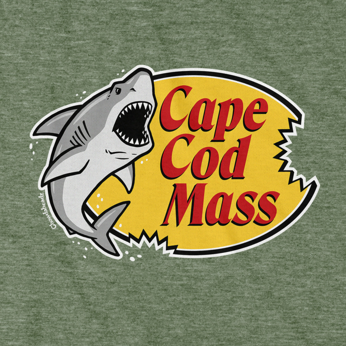 Cape Cod Mass Shark Logo T-Shirt product image 17