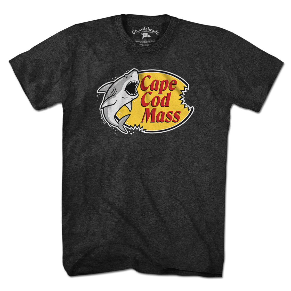 Cape Cod Mass Shark Logo T-Shirt product image 9