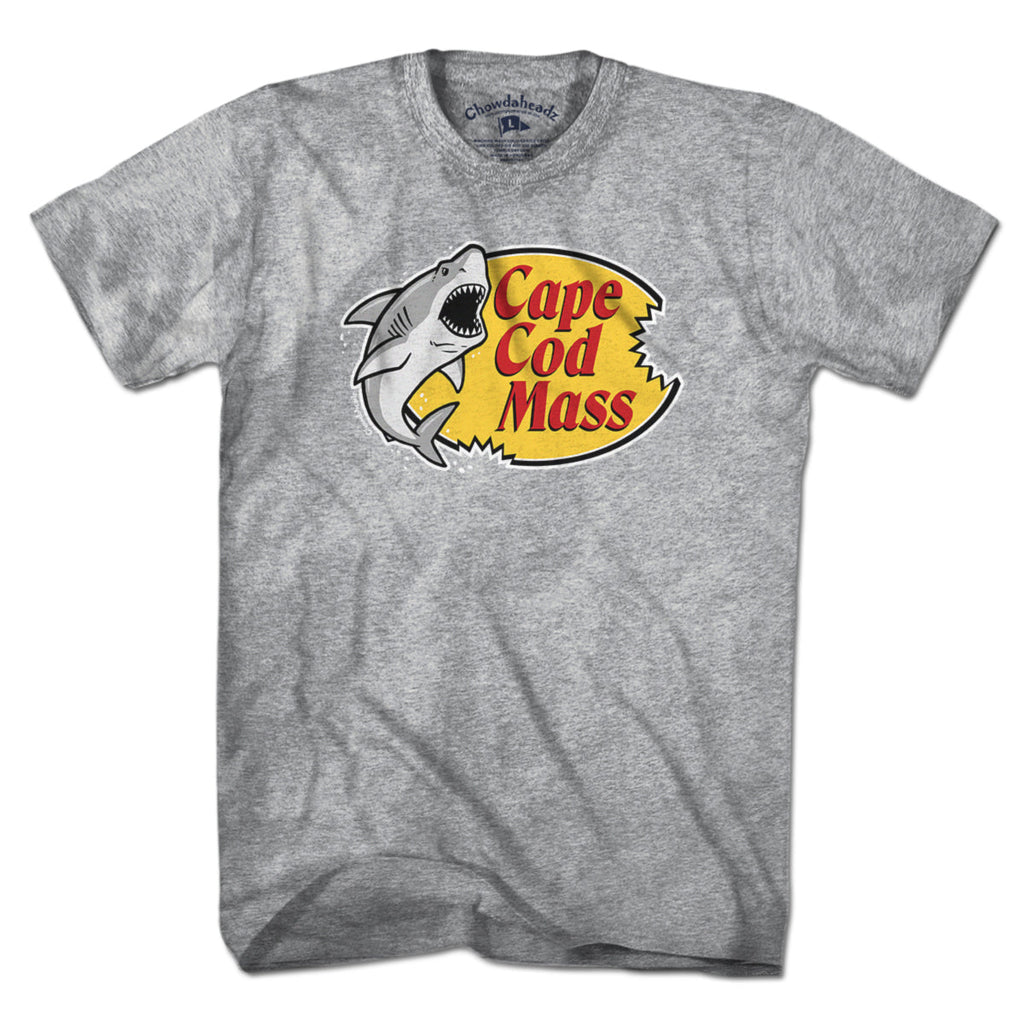 Cape Cod Mass Shark Logo T-Shirt product image 1