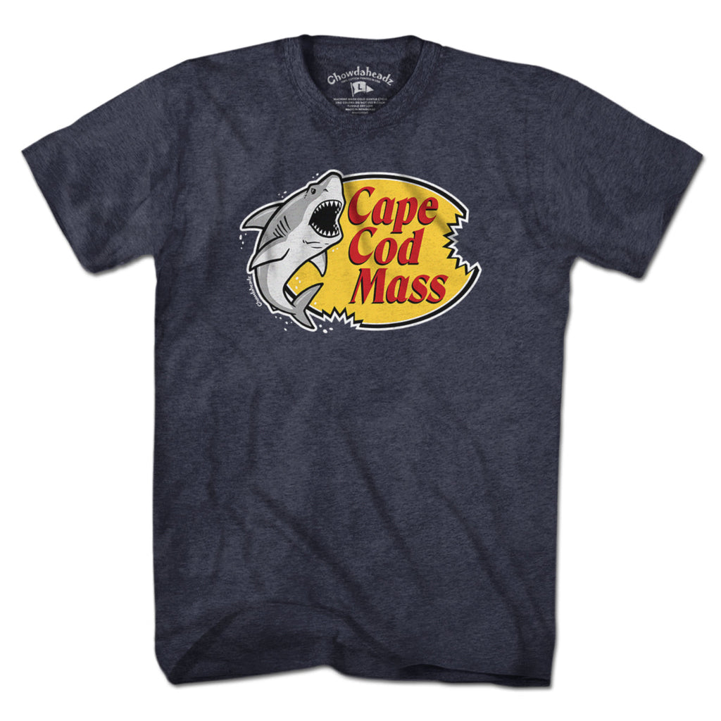 Cape Cod Mass Shark Logo T-Shirt product image 13