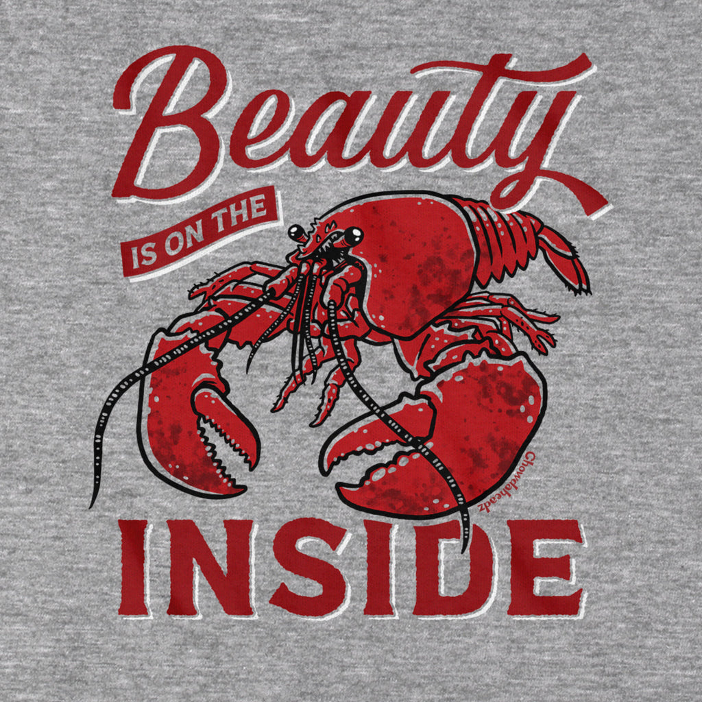 Beauty Is On The Inside Lobster T-Shirt product image 2
