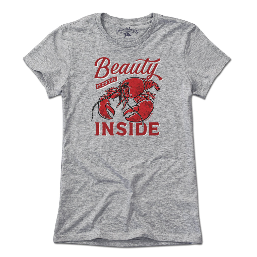 Beauty Is On The Inside Lobster T-Shirt product image 4