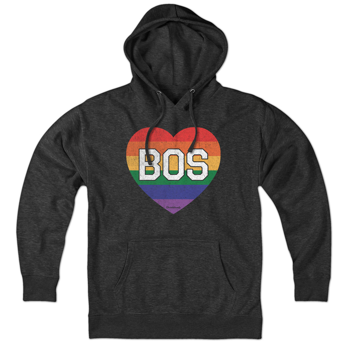 BOS Rainbow Heart Hoodie product image 1