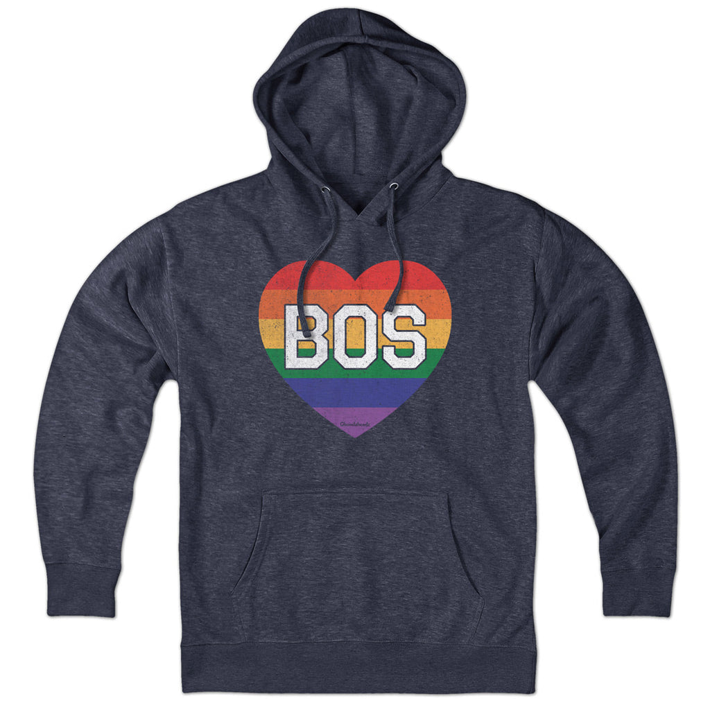 BOS Rainbow Heart Hoodie product image 3