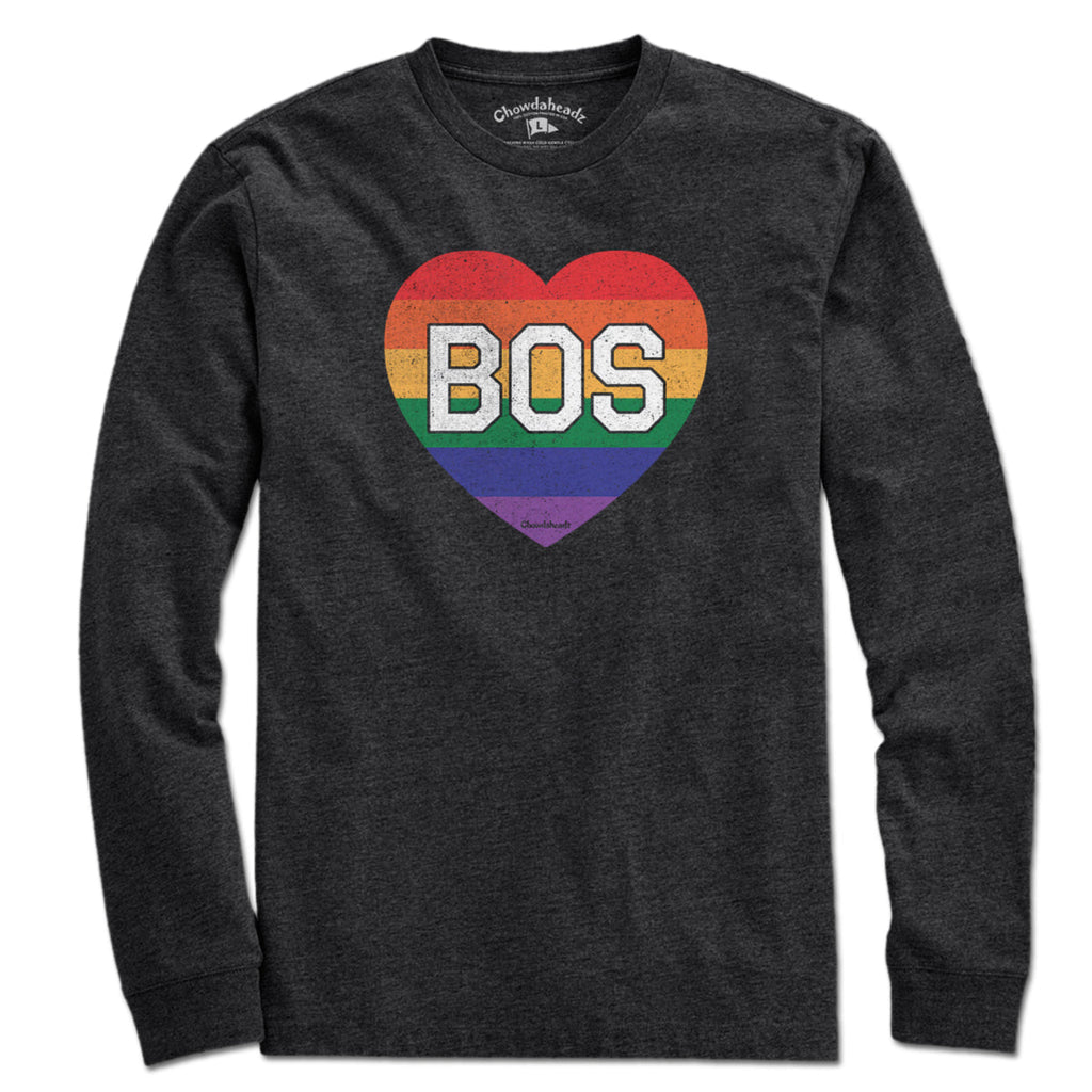 BOS Rainbow Heart T-Shirt product image 5