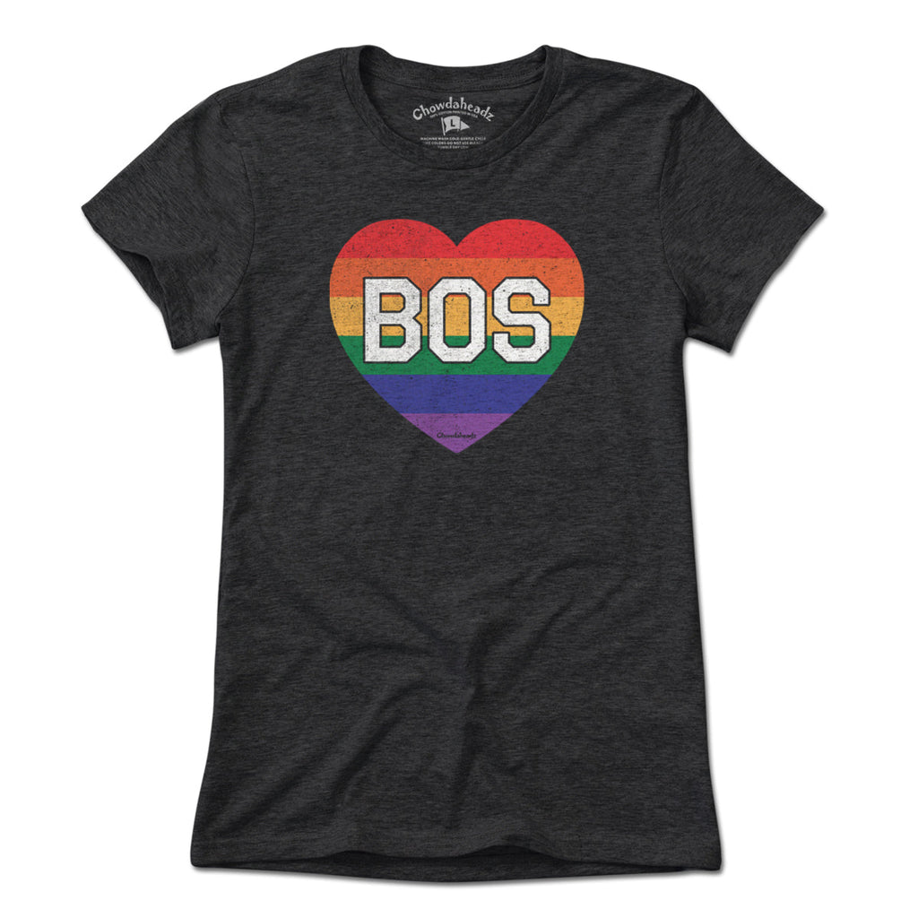 BOS Rainbow Heart T-Shirt product image 6