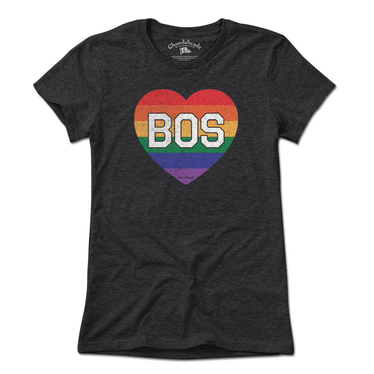 BOS Rainbow Heart T-Shirt product image 6
