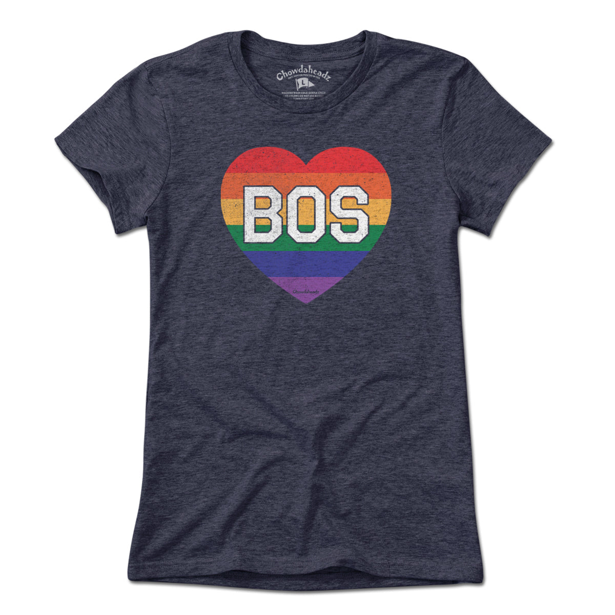 BOS Rainbow Heart T-Shirt product image 7