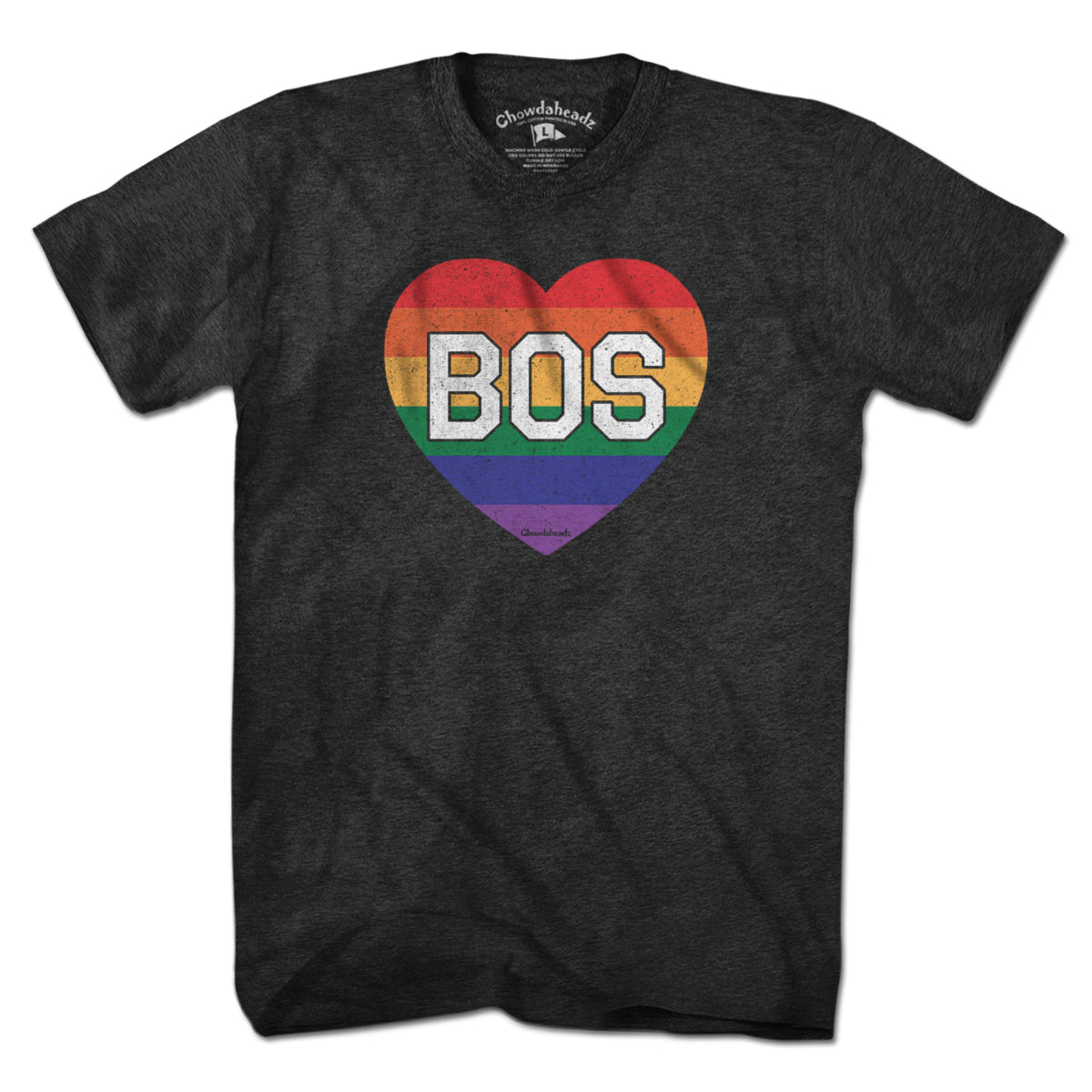 BOS Rainbow Heart T-Shirt product image 1