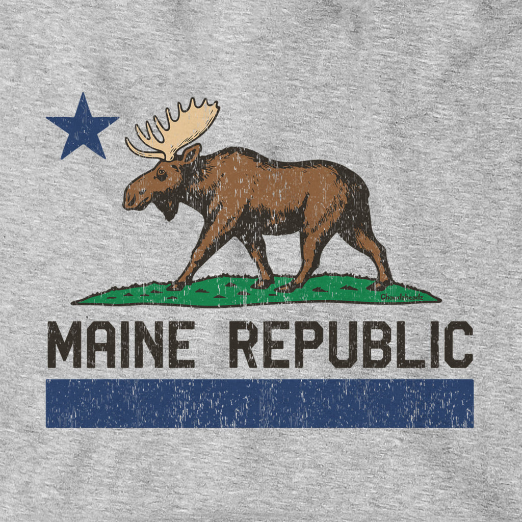 Maine Republic Moose Hoodie product image 2