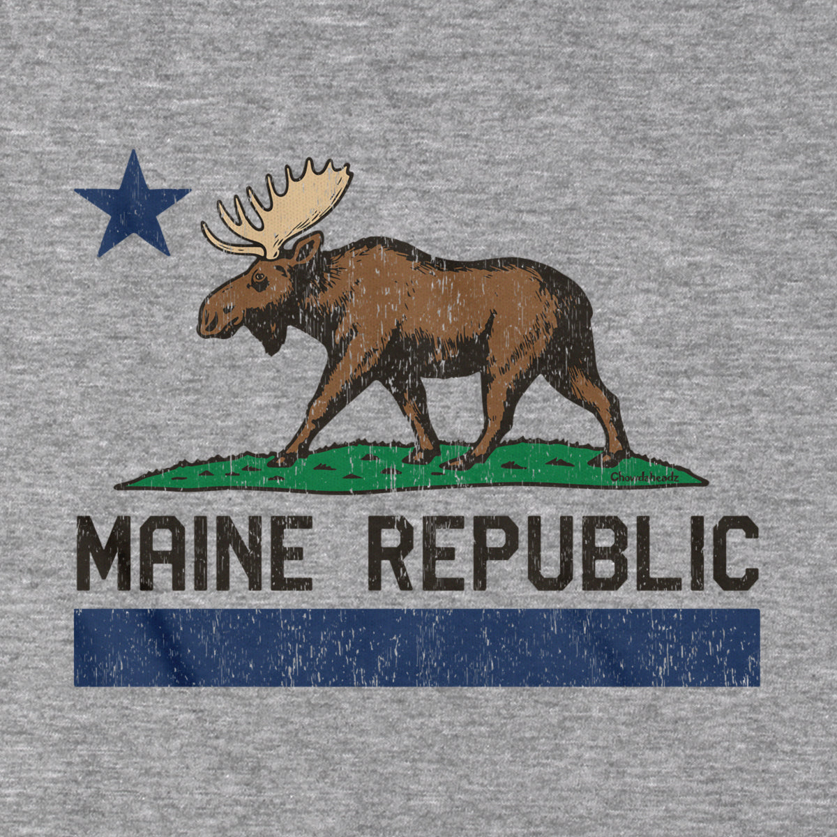 Maine Republic Moose T-Shirt product image 2