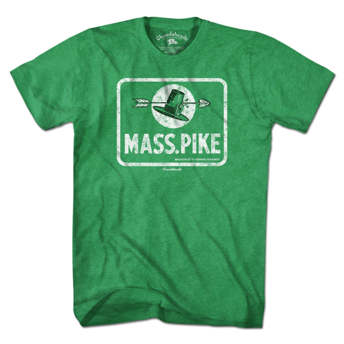 Vintage Mass Pike Sign T-Shirt product image 3
