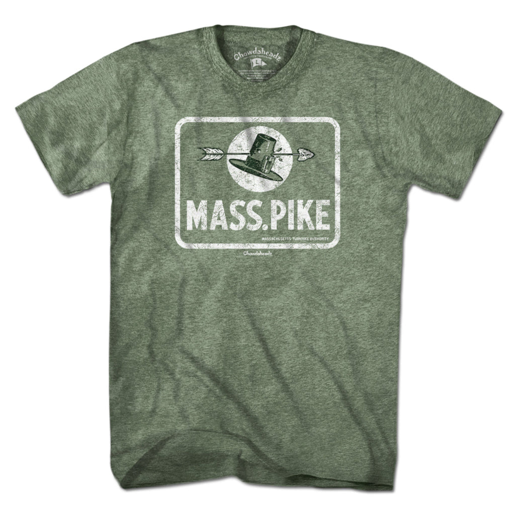 Vintage Mass Pike Sign T-Shirt product image 1