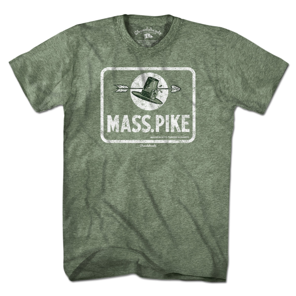 Vintage Mass Pike Sign T-Shirt product image 1