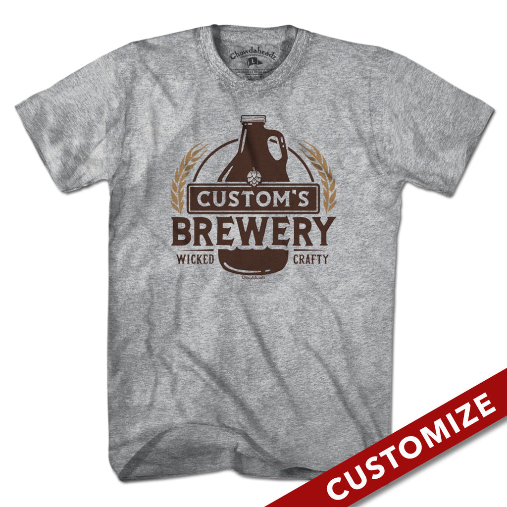 Custom Name's Brewery T-Shirt product image 1