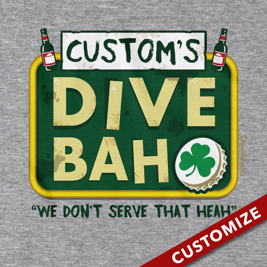 Custom Name's Dive Bah T-Shirt product image 2