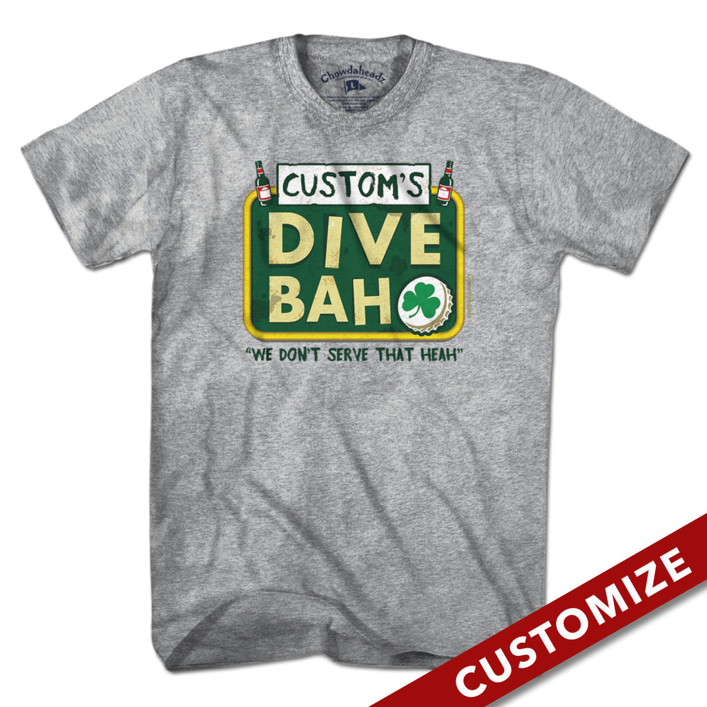 Custom Name's Dive Bah T-Shirt product image 1