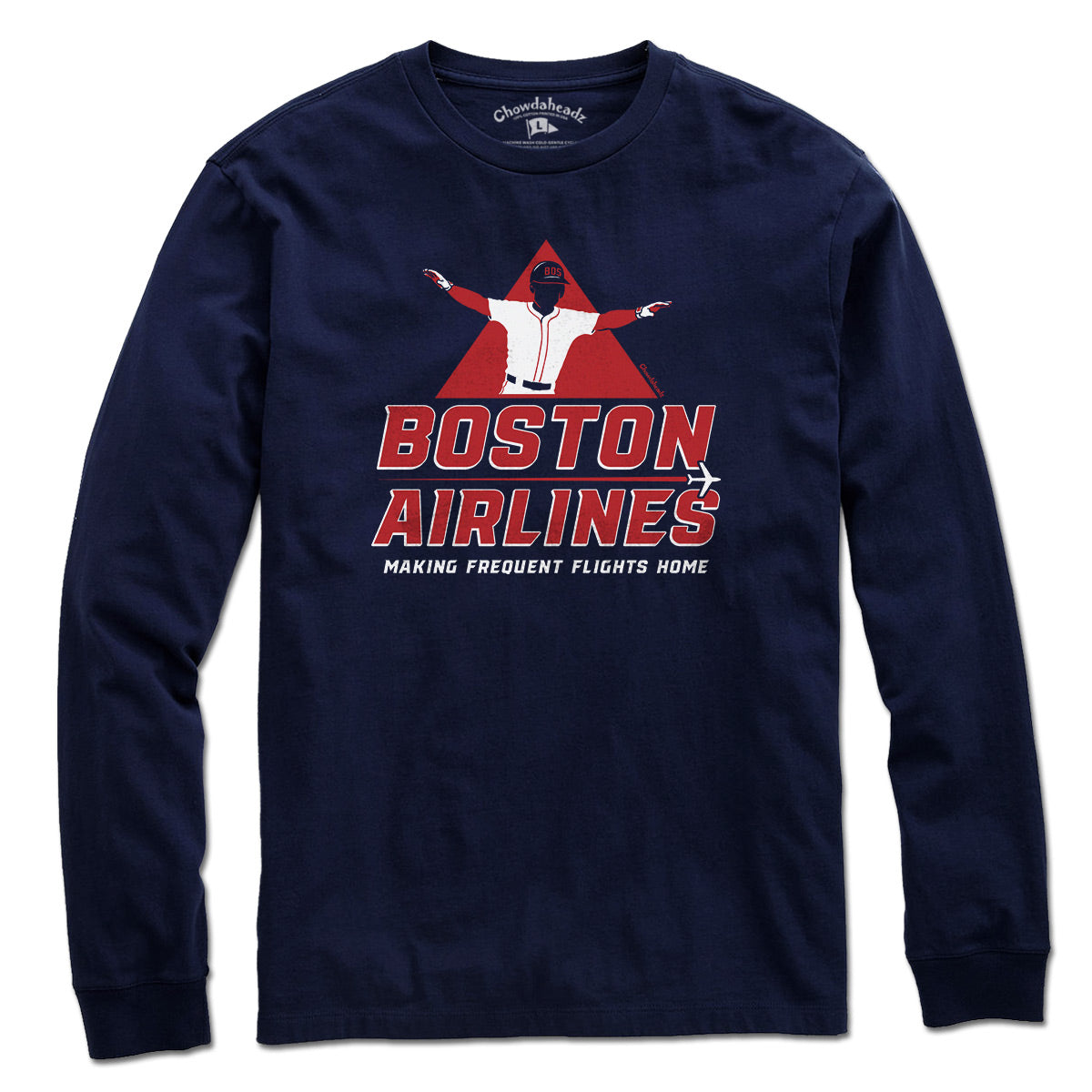 Boston Airlines Baseball T-Shirt product image 3