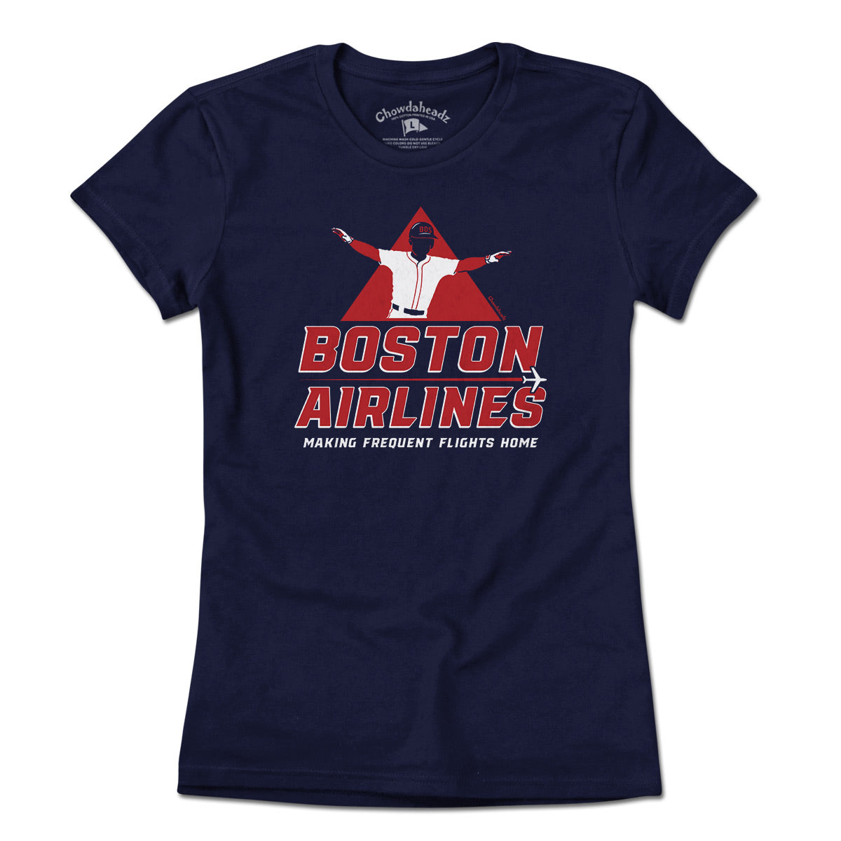 Boston Airlines Baseball T-Shirt product image 4