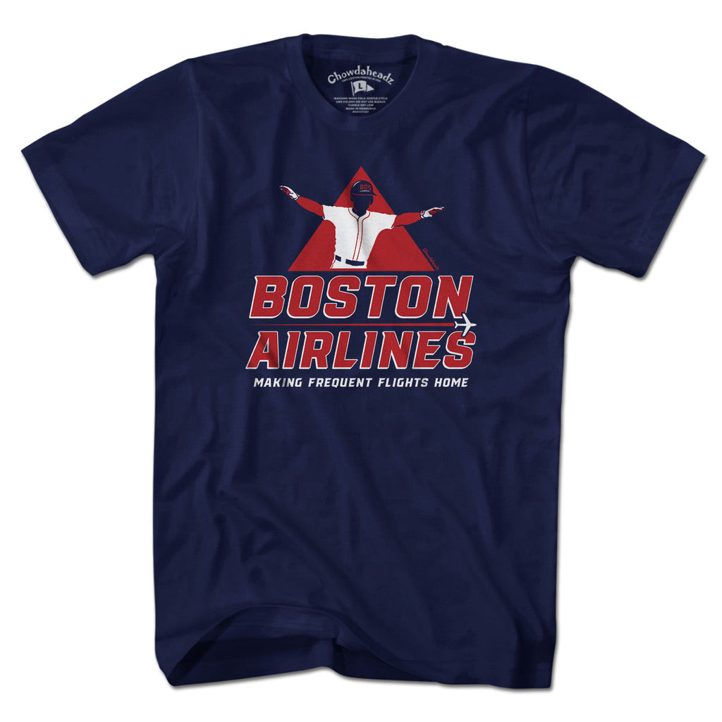 Boston Airlines Baseball T-Shirt product image 1