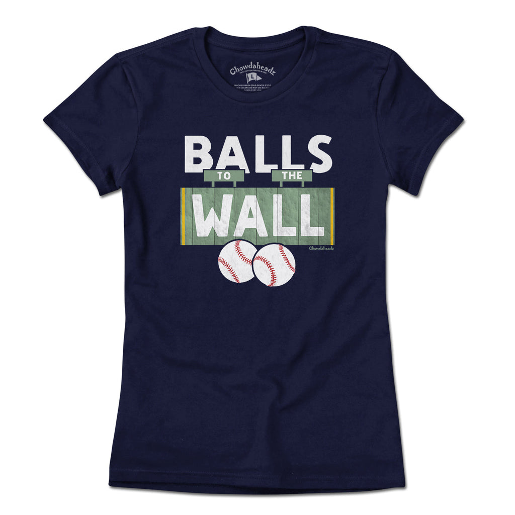 Balls To The Wall Boston Baseball T-Shirt product image 4