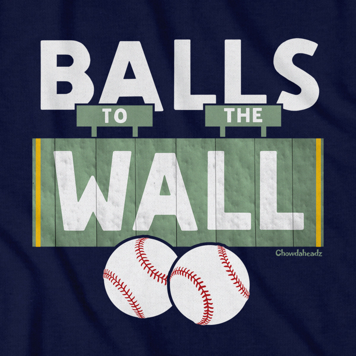 Balls To The Wall Boston Baseball T-Shirt product image 2
