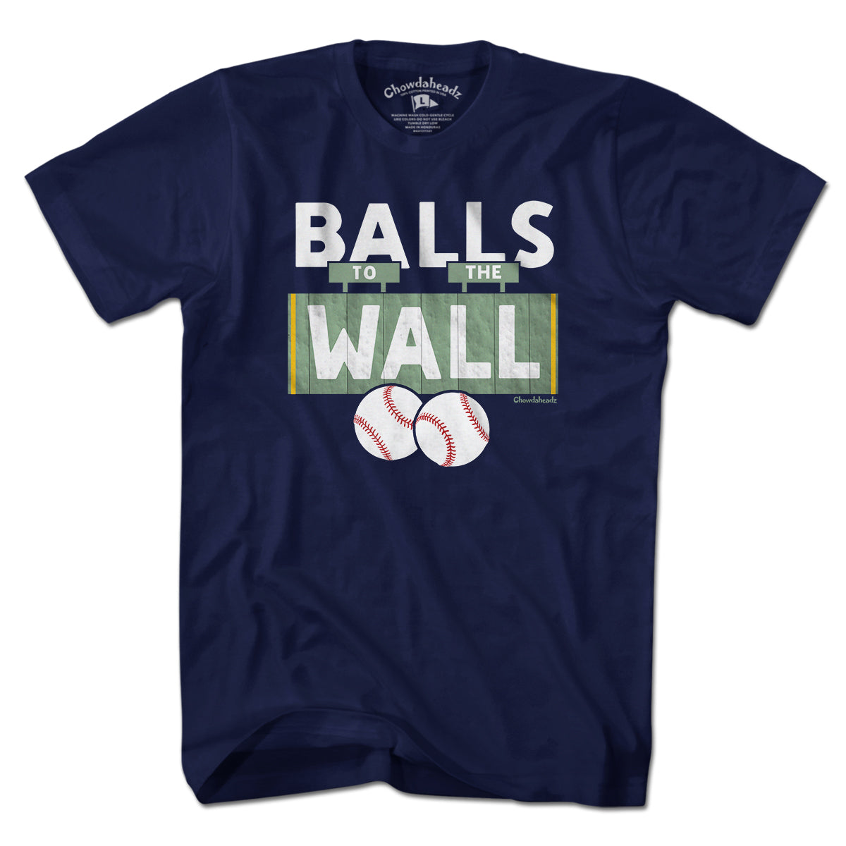 Balls To The Wall Boston Baseball T-Shirt product image 1