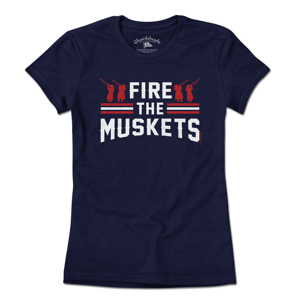 Fire The Muskets New England Football T-Shirt product image 4