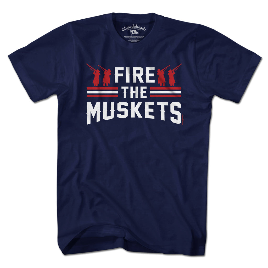 Fire The Muskets New England Football T-Shirt product image 1