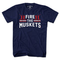 Fire The Muskets New England Football T-Shirt product image 1