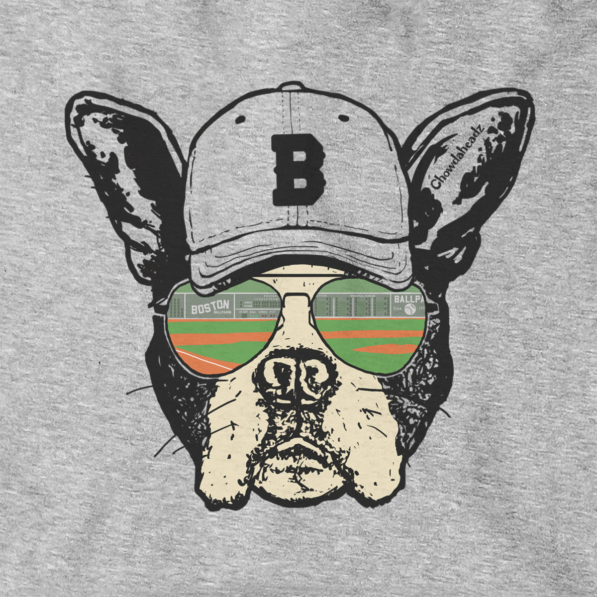 Boston Terrier Baseball Hoodie product image 2