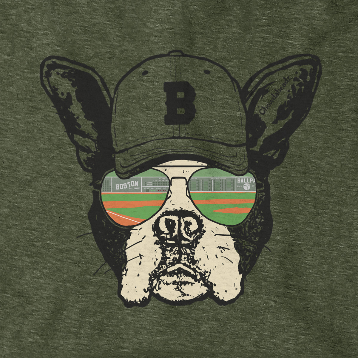 Boston Terrier Baseball Hoodie product image 4