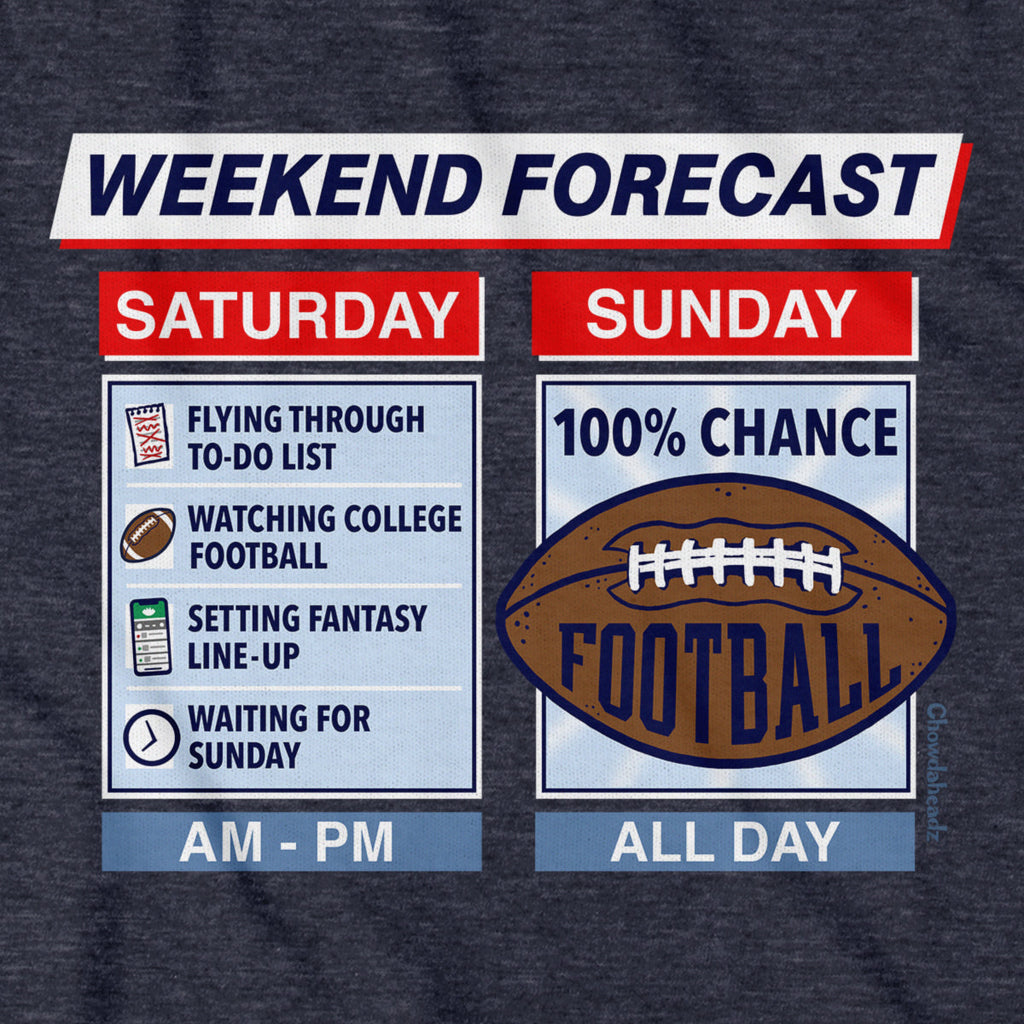 Football Weekend Forecast Hoodie product image 2