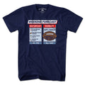 Football Weekend Forecast T-Shirt product image 1