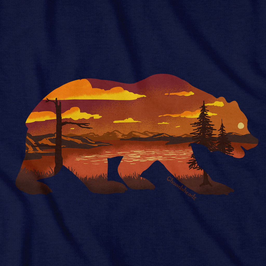 Lakeside Bear Silhouette T-Shirt product image 6