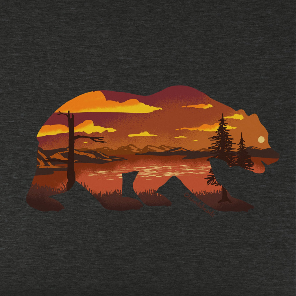 Lakeside Bear Silhouette Youth T-Shirt product image 2