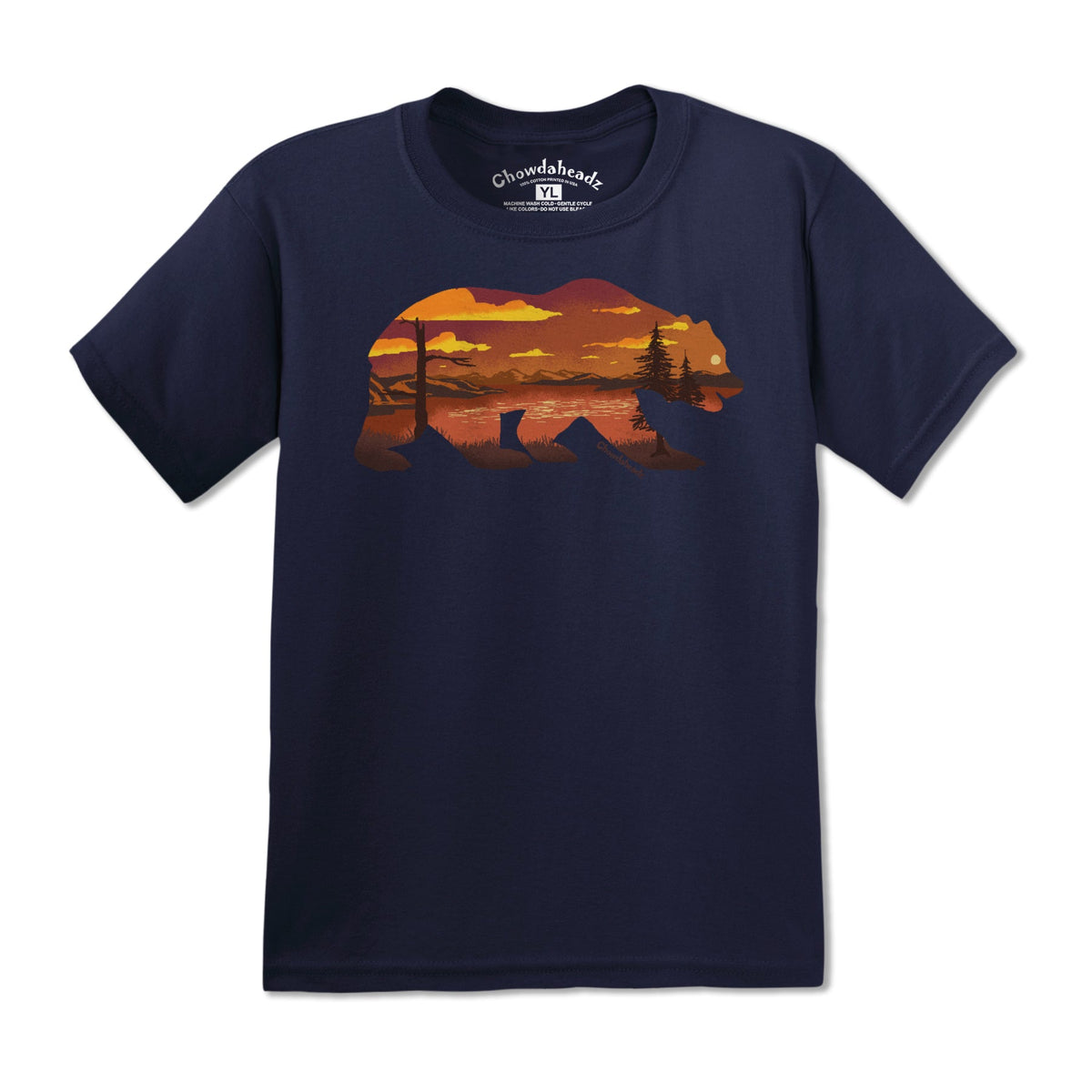 Lakeside Bear Silhouette Youth T-Shirt product image 3