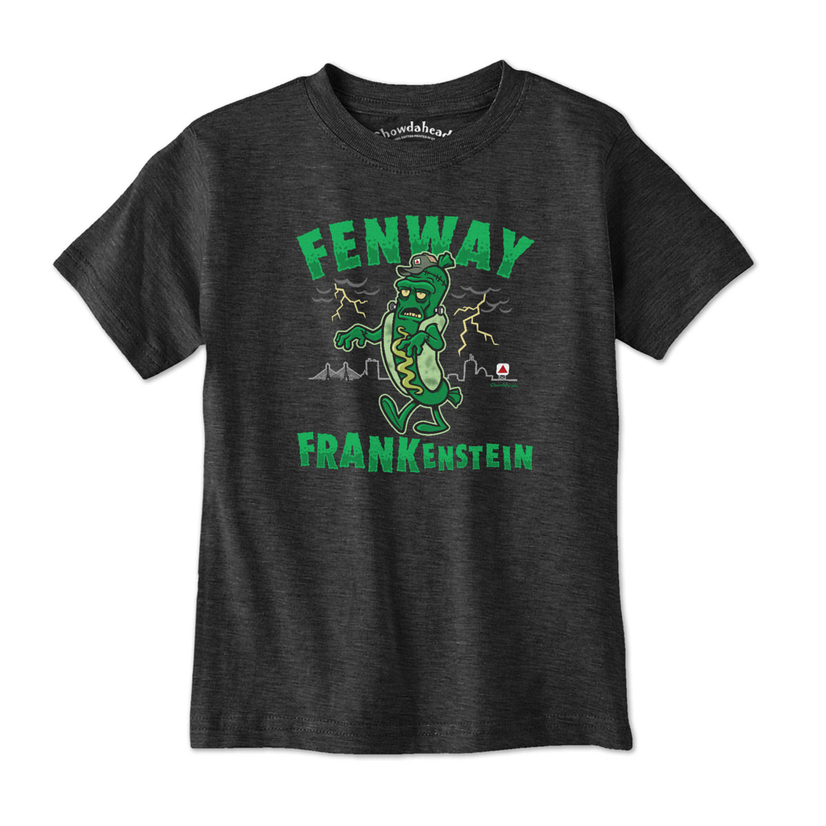Fenway Frankenstein Halloween Youth T-Shirt product image 1