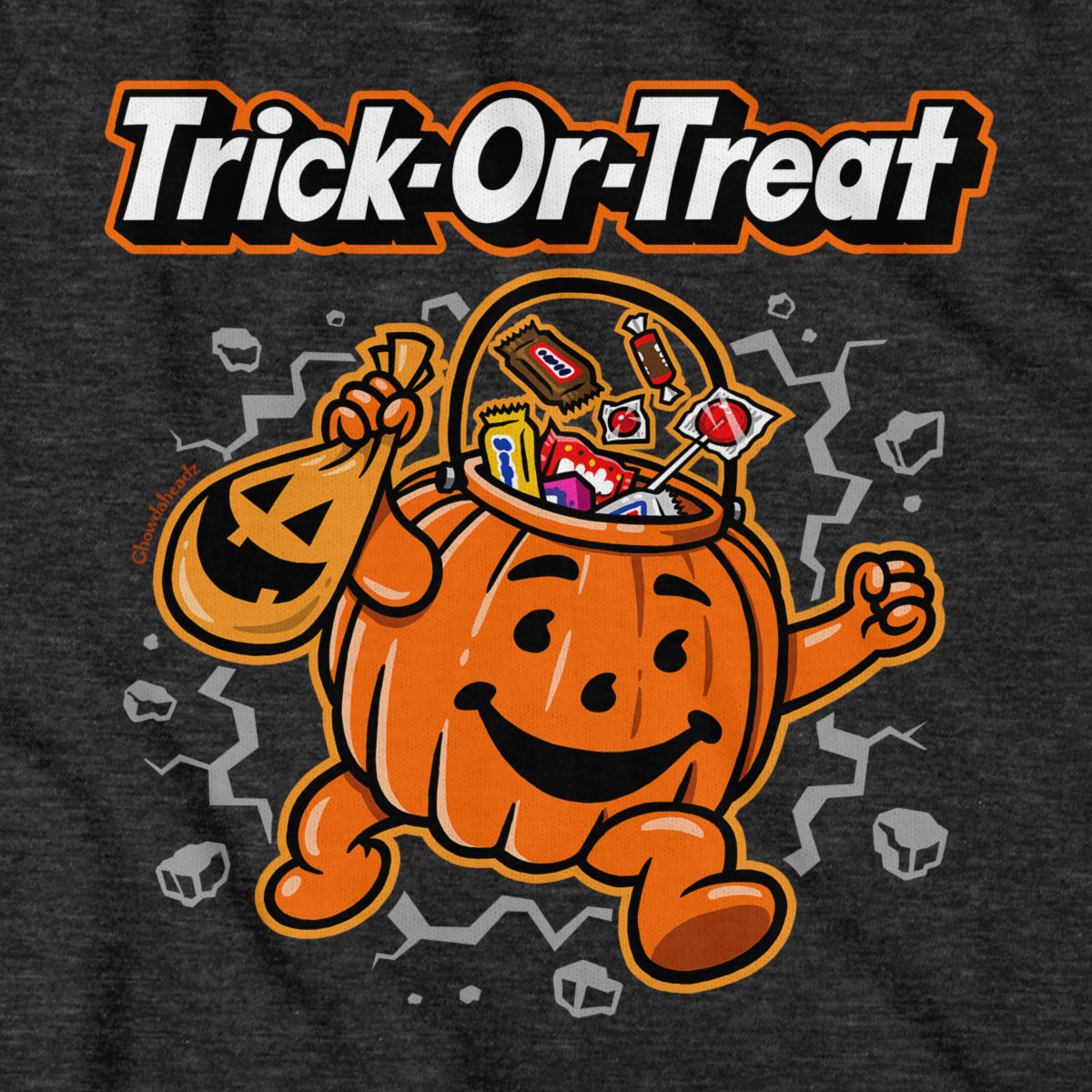 Trick-Or-Treat Pumpkin Man Hoodie product image 2