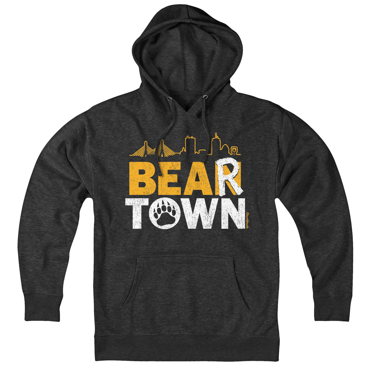 Boston Hockey Bear Town Hoodie product image 1