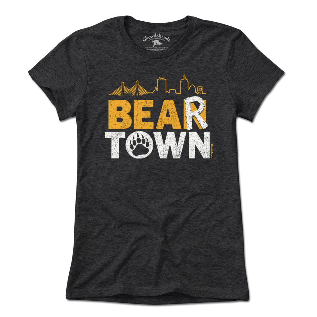 Boston Hockey Bear Town T-Shirt product image 4