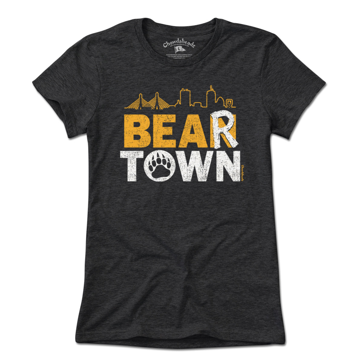 Boston Hockey Bear Town T-Shirt product image 4